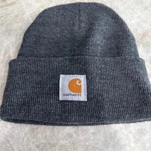 Carhartt Charcoal Ribbed Beanie